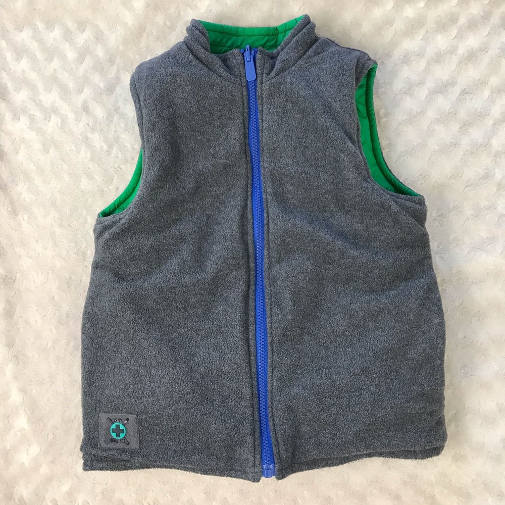 Kitestrings by Hartstrings Reversible Vest Green - Picture 7 of 8